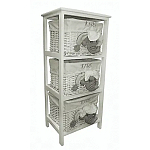 Стеллаж для детской с животными с плетенными корзинами Cute Elephant варинант исполнения - 2 | Loft Concept в Санкт-петербурге