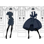 Megan Hess. Elegance варинант исполнения - 6 | Loft Concept в Санкт-петербурге