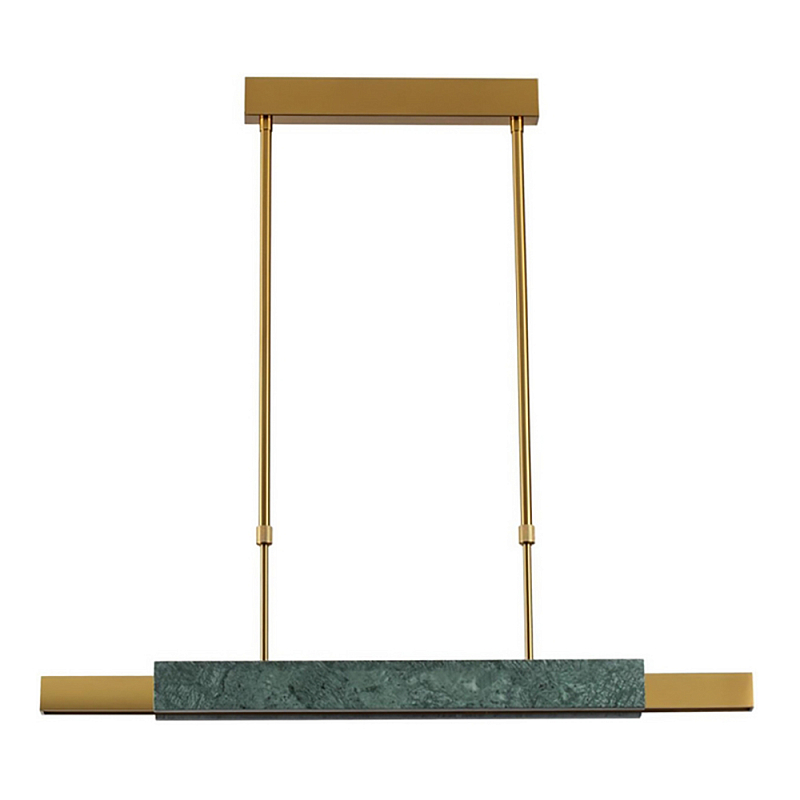 Подвесной светильник BERT FRANK зеленый Золотой Малахит (зеленый) в Санкт-петербурге | Loft Concept 