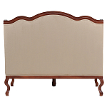 Диван двухместный из натурального бука бежевый Solid Luxury варинант исполнения - 2 | Loft Concept в Санкт-петербурге