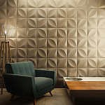 Гипсовая 3D Панель M-21 варинант исполнения - 2 | Loft Concept в Санкт-петербурге