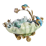 Чаша в виде листка лотоса с птицами Eden Garden варинант исполнения - 1 | Loft Concept в Санкт-петербурге