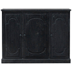 Комод деревянный Ildefonso Black Chest of Drawers варинант исполнения - 1 | Loft Concept в Санкт-петербурге
