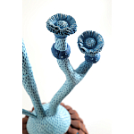 Статуэтка тропический фрукт Pandora Tropical Fruit Brown Blue Flowers варинант исполнения - 3 | Loft Concept в Санкт-петербурге