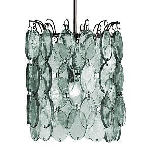 Подвесной светильник с каскадом из декоративных элементов Glass Pendant