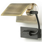 Бра с плафоном из перфорированного металла Elledge Wall Lamp варинант исполнения - 2 | Loft Concept в Санкт-петербурге