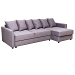 Диван трехместный раскладной Giorgio Sofa серый варинант исполнения - 1 | Loft Concept в Санкт-петербурге