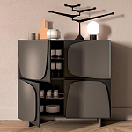 Дизайнерский комод с декоративными элементами на дверках Trilogy варинант исполнения - 1 | Loft Concept в Санкт-петербурге