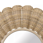 Зеркало круглое в плетеной раме Reed Mirror варинант исполнения - 2 | Loft Concept в Санкт-петербурге