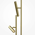 Напольный торшер светодионый золотой Lumen Duo варинант исполнения - 2 | Loft Concept в Санкт-петербурге