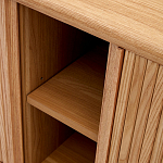 Буфет с 2-мя раздвижными дверцами из ясеневого шпона Toinette варинант исполнения - 3 | Loft Concept в Санкт-петербурге