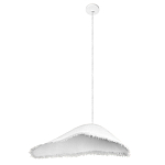 Подвесной светильник с асимметричным волнообразным абажуром и фактурной бахромой по краю Tactile Line варинант исполнения - 4 | Loft Concept в Санкт-петербурге