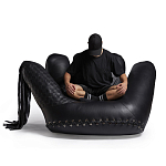 Дизайнерское кожаное кресло в форме руки Poltronova Joe Whip Armchair варинант исполнения - 8 | Loft Concept в Санкт-петербурге