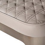 Стул барный светло-серый из экокожи Spectacular High Bar Stool варинант исполнения - 4 | Loft Concept в Санкт-петербурге