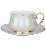 Чайный набор из фарфора на 4 персоны 8 предметов Porcelain Pearl варинант исполнения - 1 | Loft Concept в Санкт-петербурге