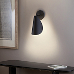 Бра с поворотным плафоном Aracea Black Wall Lamp варинант исполнения - 9 | Loft Concept в Санкт-петербурге