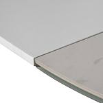 Стол обеденный раскладной круглый White Ceramic Table варинант исполнения - 3 | Loft Concept в Санкт-петербурге