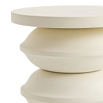 Фигурный приставной столик кремового цвета  AMORPHOUS варинант исполнения - 2 | Loft Concept в Санкт-петербурге