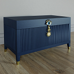 Большой дизайнерский Сундук Elsa Dreams Blue варинант исполнения - 4 | Loft Concept в Санкт-петербурге