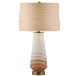 Настольная лампа фарфоровая с узором на корпусе Junction Place варинант исполнения - 3 | Loft Concept в Санкт-петербурге