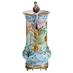 Ваза из фарфора с птицей на бронзовой ветке Garden of Eden варинант исполнения - 3 | Loft Concept в Санкт-петербурге