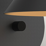 Бра с широким конусным плафоном с золотистой внутренней стороной Alora Mood варинант исполнения - 4 | Loft Concept в Санкт-петербурге