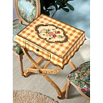 Приставной столик с ящиком в стиле ретро Vintage Rustic Tablecloth варинант исполнения - 7 | Loft Concept в Санкт-петербурге