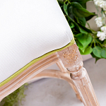 Барный стул золотистый из натурального бука с изображением птиц и цветов Blooming Birds варинант исполнения - 2 | Loft Concept в Санкт-петербурге