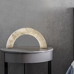 Прикроватная лампа из мрамора в форме дуги Rainbow Light варинант исполнения - 1 | Loft Concept в Санкт-петербурге