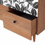 Шкаф с принтом Leaf bouquet варинант исполнения - 3 | Loft Concept в Санкт-петербурге