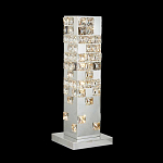 Настольная лампа прямоугольная с мозаичным хрустальным оформлением Sparks of Crystal варинант исполнения - 2 | Loft Concept в Санкт-петербурге