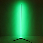 Торшер черного цвета на угловом основании Arteriors варинант исполнения - 6 | Loft Concept в Санкт-петербурге