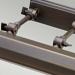 Светильник для картин с призматическим плафоном и двойными регулируемыми шарнирами Elstead Lighting варинант исполнения - 43 | Loft Concept в Санкт-петербурге