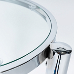 Приставной столик со стеклянной столешницей Deimos варинант исполнения - 2 | Loft Concept в Санкт-петербурге