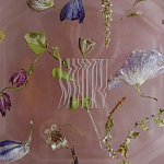 Шкатулка из эпоксидной смолы с цветами розовая Epoxy Resin Square Box Pink варинант исполнения - 3 | Loft Concept в Санкт-петербурге