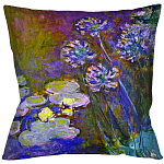 Подушка декоративная Цветы Impressionism in Art варинант исполнения - 1 | Loft Concept в Санкт-петербурге