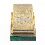 Подставка для телефона из натурального камня малахит Natural Stone Stand варинант исполнения - 3 | Loft Concept в Санкт-петербурге