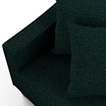 Мебельная ткань Шенилл темно-зеленый цвет 138 см T4-36 варинант исполнения - 3 | Loft Concept в Санкт-петербурге