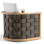 Дизайнерское уличное кресло из массива дерева с плетеной спинкой PALINFRASCA Armchair варинант исполнения - 8 | Loft Concept в Санкт-петербурге