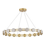 Люстра кольцевая с круглыми светодиодными источниками света Maxine Light варинант исполнения - 8 | Loft Concept в Санкт-петербурге