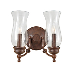 Бра с 2-мя стеклянными плафонами с пузырьками Feiss варинант исполнения - 1 | Loft Concept в Санкт-петербурге