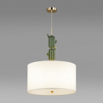 Подвесной светильник с декором в виде кактуса из керамики Opuntia D45 см варинант исполнения - 4 | Loft Concept в Санкт-петербурге