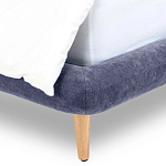 Кровать с мягким изголовьем Palmer Bed варинант исполнения - 13 | Loft Concept в Санкт-петербурге