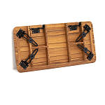 Двухместный диван из акации без подлоконтиков Amra варинант исполнения - 4 | Loft Concept в Санкт-петербурге