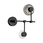 Бра с 2-мя плафонами разного диаметра и цвета Polyhedron варинант исполнения - 2 | Loft Concept в Санкт-петербурге