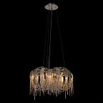 Люстра подвесная круглая с изогнутыми металлическими дугами и ниспадающими цепочками 65 см Atlantis Chain варинант исполнения - 11 | Loft Concept в Санкт-петербурге