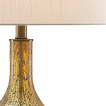 Настольная лампа с тканевым абажуром в форме цилиндра Thin Neck варинант исполнения - 1 | Loft Concept в Санкт-петербурге