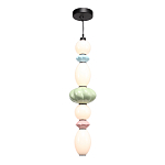 Подвесной светильник фигурный с керамическими элементами 32W LED Fragrant Light варинант исполнения - 1 | Loft Concept в Санкт-петербурге