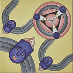 Плитка дизайнерская с узором Дива варинант исполнения - 4 | Loft Concept в Санкт-петербурге