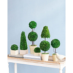 Декоративный искусственное растение Single boxwood варинант исполнения - 10 | Loft Concept в Санкт-петербурге